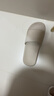京东京造【抗菌皮纹拖】eva软弹家居防臭浴室夏季新款拖鞋男 灰褐色 42-43 实拍图