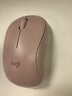 罗技（Logitech）M221轻音鼠标 无线鼠标 办公鼠标 对称鼠标 带无线微型接收器 茱萸粉 实拍图