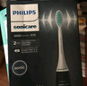 飞利浦（PHILIPS）电动牙刷 S1 生日礼物 成人情侣款送男生女友 2种模式 洁齿护龈 柔力软毛 深蓝色HX2431/06 实拍图