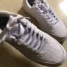 特步（XTEP）【国潮】女鞋板鞋空军一号夏季鞋子休闲鞋情侣运动鞋小白鞋 白红-女 39 实拍图