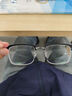 眼镜生活（LOHO）超轻纯钛半框近视眼镜框男女款痞帅眉框架斯文理工可配度数 实拍图