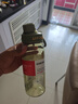 希乐（cille）塑料水杯大容量夏季男女学生运动便携tritan茶水分离杯子860ml 实拍图