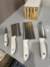 双立人（ZWILLING）刀具套装厨房好物刀具全套菜刀砍骨刀水果刀多用刀厨具6件套白色 实拍图