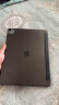 毕亚兹适用2025/24款苹果M3芯片iPad Air 13保护套 苹果平板电脑13英寸三折支撑保护壳 PB510-金刚黑 实拍图