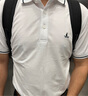 Navigare意大利小帆船男士POLO衫25春夏季接触凉感体恤衫舒适亲肤上衣男 冰川白 S 实拍图