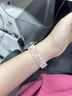 E-Trend适用华为gt4表带watch4手表原装gt5女款pro树脂荣耀gs夏天2e运动 椭圆树脂-粉碎花 华为GT4/GT5 41mm/GT5Pro42mm 实拍图