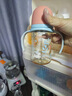 贝亲（Pigeon）PPSU双把手防胀气奶瓶240ml 丛林小兔 M号奶嘴 3月+ AA218 实拍图