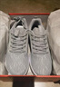 特步男鞋运动鞋男春夏季新款网鞋透气网面鞋跑步鞋休闲父亲爸爸鞋子男 灰白 41 实拍图
