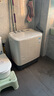 美的（Midea）洗衣机半自动双桶 MP8DS136 8kg大容量半自动洗衣机 二级能效 双桶双缸 以旧换新 家电国家补贴 实拍图