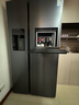 达米尼（Damiele）【网红冰箱】对开门572L全自动制冰+吧台冰箱变频风冷双开门带制冰双开门冰箱 【新品】蔷薇蓝（水箱款） 实拍图