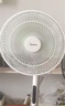 美的（Midea）【幸运草安睡1S】一级能效直流变频声控电风扇家用遥控卧室静音落地扇台式桌面抗菌大风力转页扇 实拍图