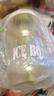 【活动专享】大容量水杯冰霸吸管杯高颜值学生茶水分离杯子 肚肚杯1个-浅绿色 实拍图