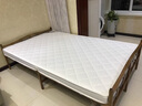 南极人（Nanjiren）椰棕床垫1.5x2米乳胶垫榻榻米家用席梦思可折叠天然硬棕垫10cm厚 方格白-厚约5cm【3E椰棕+乳胶】 1.5x2.0米【抗菌防螨 久睡不塌】 实拍图