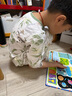 威尔贝鲁（WELLBER）儿童睡衣七分袖套装男女童装竹棉纱布家居套装25夏 林间熊猫130cm 实拍图