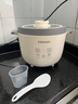 CHAU电饭煲2-3人 电饭锅低糖家用2L多功能锅 0氟不粘钛元素涂层内胆用电火锅电煮锅 米白色【低糖钛内胆】 2L 实拍图