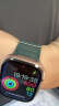 Apple/苹果 Watch Series 10 智能手表GPS款42毫米玫瑰金色铝金属表壳淡桃粉色运动型表带M/L MX1V3CH/B 实拍图