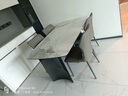 全友家居 岩板台面餐桌椅组合现代简约家用长方形客餐厅家具吃饭桌子 实拍图