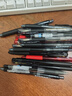 派通（Pentel）BLN105按动黑色中性笔高颜值0.5mm签字笔商务学生速干水笔水性笔文具 黑色5支装 实拍图