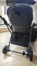 GOKKE婴儿推车双向高景观 可坐可躺轻便折叠简易手推车 幼儿宝宝童车 kisbean黑麻色 实拍图