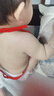 小爱星 肚兜婴儿宝宝连腿护肚子防着凉纯棉护肚五毒端午节夏薄 红肚兜【圆形五毒红】 大号【建议6-15月】 实拍图