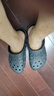 crocs卡骆驰洞洞鞋贝雅男鞋女鞋轻便耐磨一脚蹬拖鞋休闲鞋|10126 黑色-001 41 /42(260mm) 实拍图