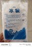 星月蓝 400毫升冰袋 加厚注水食品保鲜母乳冷藏运输户外海鲜冰块10只装 实拍图