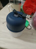 绞肉机小型打蒜器家用绞蒜切蒜器多功能辅食料理机电动蒜泥神器蒜蓉机自动切菜机压蒜器 蓝色-升级大电机 0.26L 实拍图