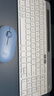 罗技（Logitech）时尚系列 K580 键盘 蓝牙键盘 办公键盘 无线键盘 便携超薄键盘 笔记本键盘 平板键盘 芍药白 实拍图
