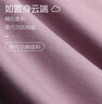 轩靓（XULEN）睡衣女莫代尔棉凉感短袖女连衣裙大码家居服 62573米杏 XL  实拍图