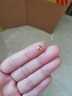 金小貅转运珠黄金串珠配件999足金金珠硬金古法配珠光面隔珠圆形散珠 0.2g,4mm光珠-2颗 实拍图