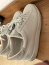 爱步（ECCO）板鞋男 经典百搭牛皮轻奢休闲鞋 街头521304 白色/砂砾灰41 HL 实拍图
