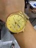 劳力士王子正品瑞士劳力男士手表全自动机械表夜光男表镂空腕表进口金表 全金金面 实拍图