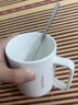 瓷魂马克杯家用陶瓷水杯学生泡茶杯办公室咖啡杯动物学院马克杯兔子 实拍图