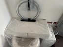 芯昂梳妆台床头柜储物收纳小户型梳妆桌一体现代极简约轻奢卧室化妆桌 白80cm桌柜+宝宝椅+岩板 实拍图