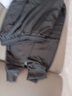加绒卫裤保暖防风抗寒不挑腿型纯色简约束脚裤休闲裤长裤男运动裤 黑色 4XL 实拍图