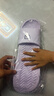 厚底小熊eva拖鞋简约清新马卡龙色男女款家居拖鞋拖鞋男拖鞋女 紫色 40-41 【建议拍大1-2码】 实拍图