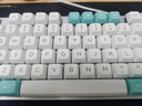 CHERRY樱桃KC200机械键盘 办公游戏两用键盘 电脑键盘机械 蓝白拼色客制化键盘  PBT键帽 有线键盘 红轴 实拍图