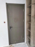 大自然木门卧室门实木门家用房间门室内门家装木质复合现代简约免漆门定制WMP902 MWP902 银丝梨 实拍图