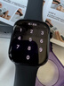 Apple/苹果 Watch Series 10 智能手表GPS+蜂窝款46毫米亮黑色铝金属表壳黑色运动型表带S/M MWYJ3CH/B 实拍图