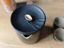 京东京造 旅行茶具 便携旅行茶具套装户外茶具整套黑陶舟山 一壶四杯 实拍图