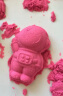 太空沙（SPACE SAND）太空沙无毒4斤沙子套装儿童玩沙玩具彩沙粉色梦幻沙滩生日礼物 实拍图