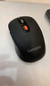 联想（Lenovo） 无线蓝牙双模鼠标 便携办公鼠标 人体工程学设计 适用台式机一体机笔记本平板 Howard黑色 实拍图