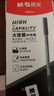 晨光(M&G)文具巨能写 拔帽中性笔0.5签字碳素笔商务全针管学生水笔办公用品 大容量黑笔 20支/盒AGPB6904 实拍图