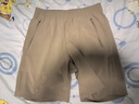 安踏速干裤丨短裤男运动裤2025夏季休闲黑色五分裤送爸爸跑步健身裤 进阶速干口袋拉链-络郁灰7520-1 M (男适合170) 实拍图