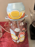 babycare儿童水杯吸管杯双饮二合一户外运动水壶上学大容量PPSU-满杯600ml 实拍图