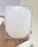 优家UPLUS绒面加厚洗脸扑洁面扑洗脸绵洗脸海绵（牛奶+竹炭）2个含盒 实拍图
