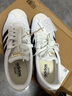 adidas「T头鞋」VL COURT复古休闲板鞋德训鞋男女阿迪达斯轻运动   白色/黑色/灰色(推荐女生选小半码)   38 实拍图