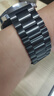 斯泰克 适用华为手表watch5/4/gt5/4/3/2/pro/保时捷/荣耀magic2/oppo watch4 pro不锈精钢三株替换表带 实拍图