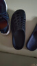 迪卡侬（DECATHLON）游泳男士凉鞋沙滩拖鞋洞洞鞋外穿NABD2159687深蓝色网格款45码 实拍图