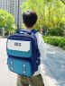 DR米其2025新款书包小学生一二三到六年级男孩轻便大容量防水儿童双肩包 小号宝蓝绿（鎹3D笔盒+手表） 无规格 实拍图